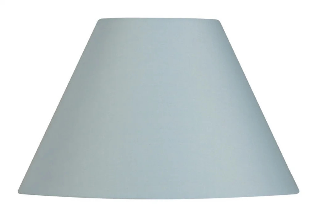 Lampshade Blue 16"" Coolie Light Premium Cotton 400mm Oaks Lighting S501/16 LB