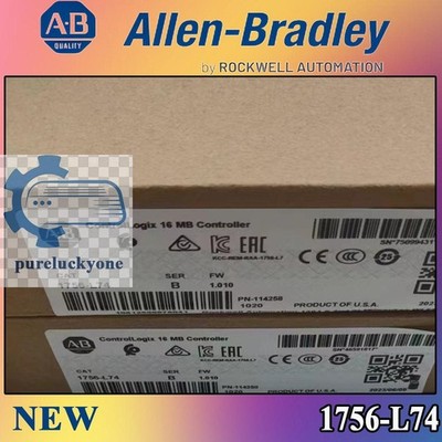 New NEW PLC 1756-L74 16MB Controller ControlLogix Logix5574 Processor 1 PC