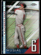 2020 Topps Chrome A Numbers Game Stan Musial Detroit Tigers #NGC-11