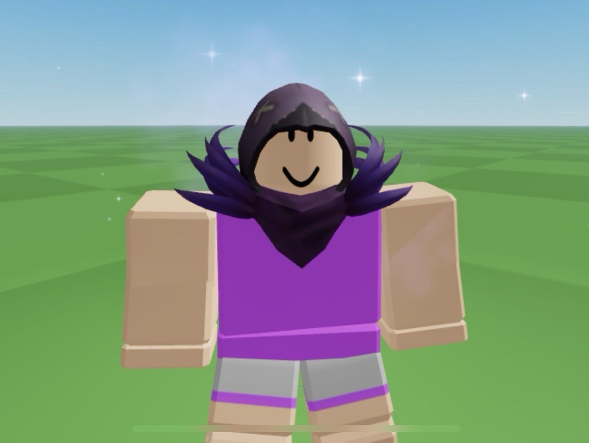 R0BLOX Toy Code - Raven Hunter Hood | With Special Effect | eBay