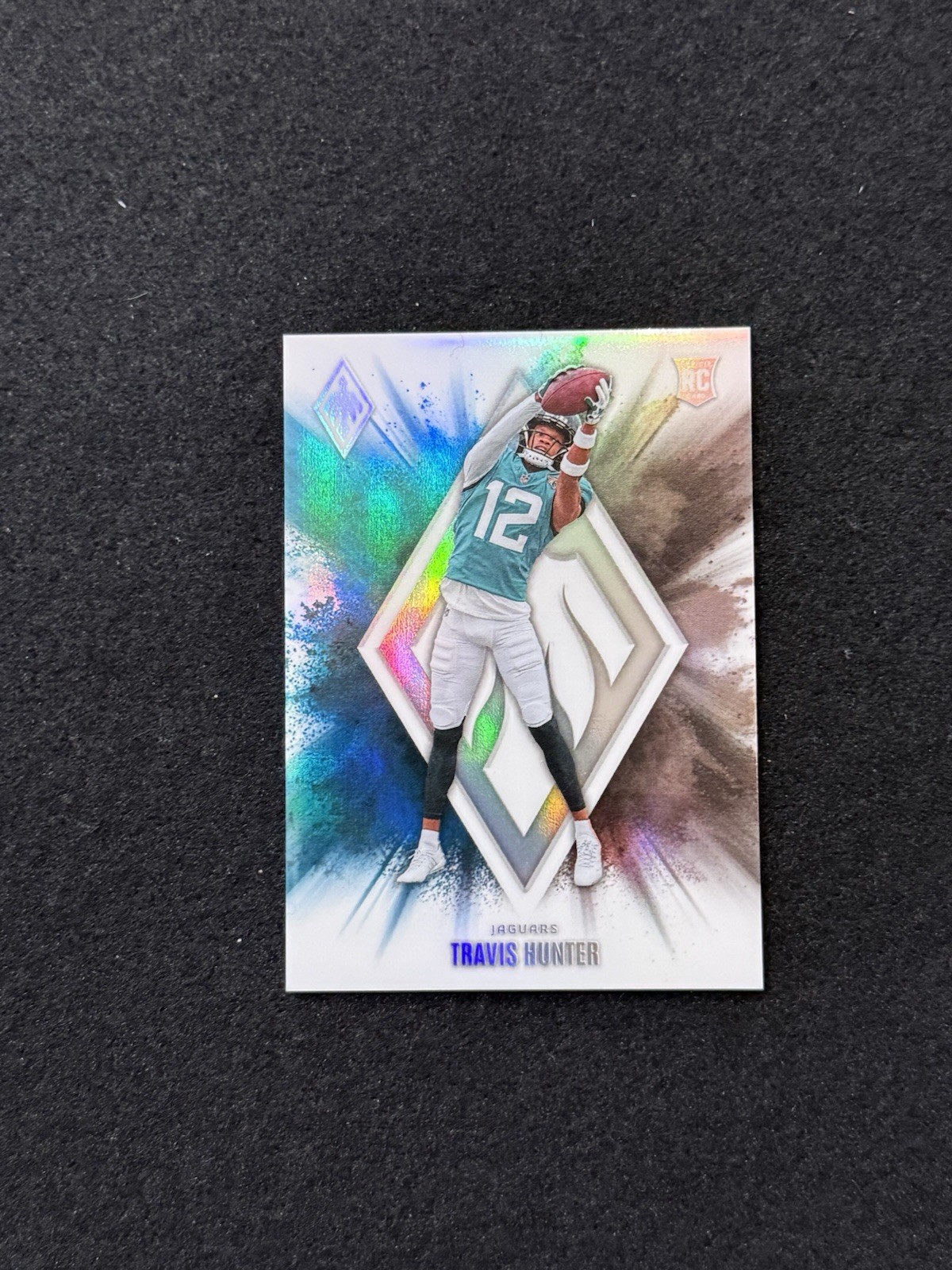 Travis Hunter Color Blast 2025 Panini Phoenix Rookie #7 Jacksonville Jaguars NFL