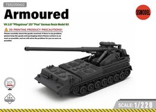 SSMODEL 1/220 VK 2.07 "Pfingstrose" 2S7 "Pion" German Resin Model Kit TSS2200422