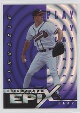 1998 Pinnacle Epix Play Purple Greg Maddux #E21 HOF 4hj