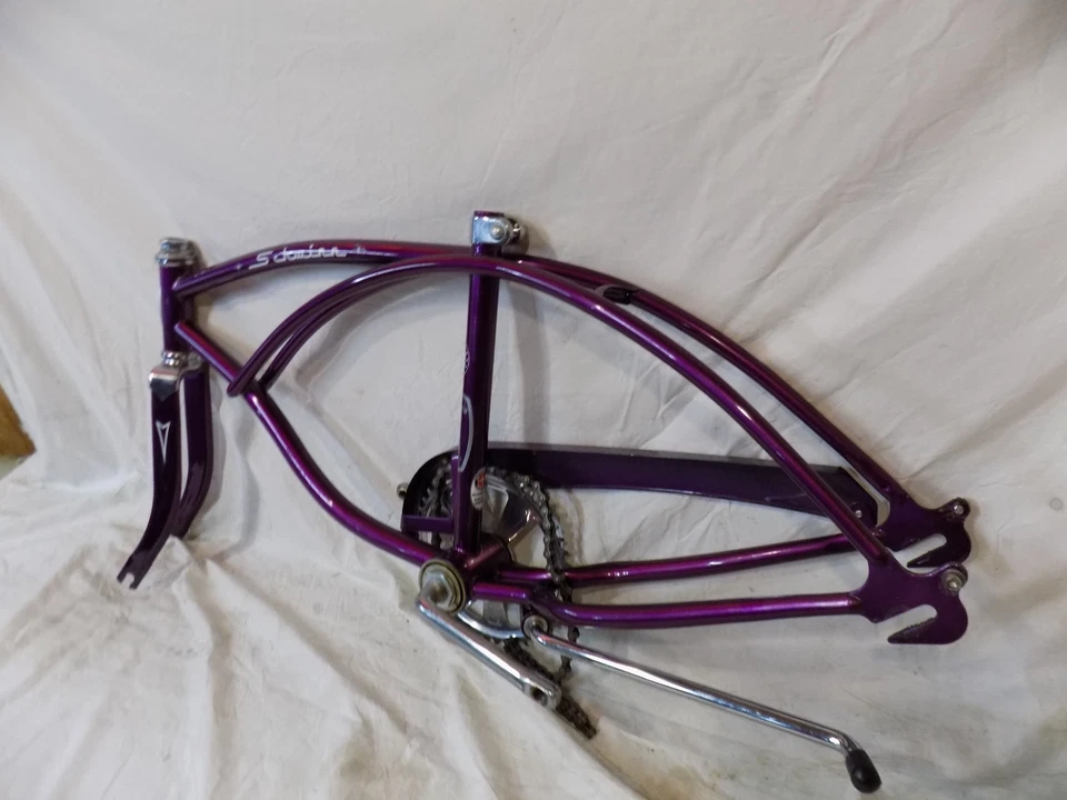 SCHWINN STINGRAY MUSCLE BIKE FRAME CHAINGUARD +MORE KRATE VIOLET PURPLE GRAPE 04 - Image 4 of 4