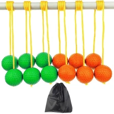 Ladder Toss Ball Replacement Ladder Ball Toss Game Balls Set - 6 Bolas