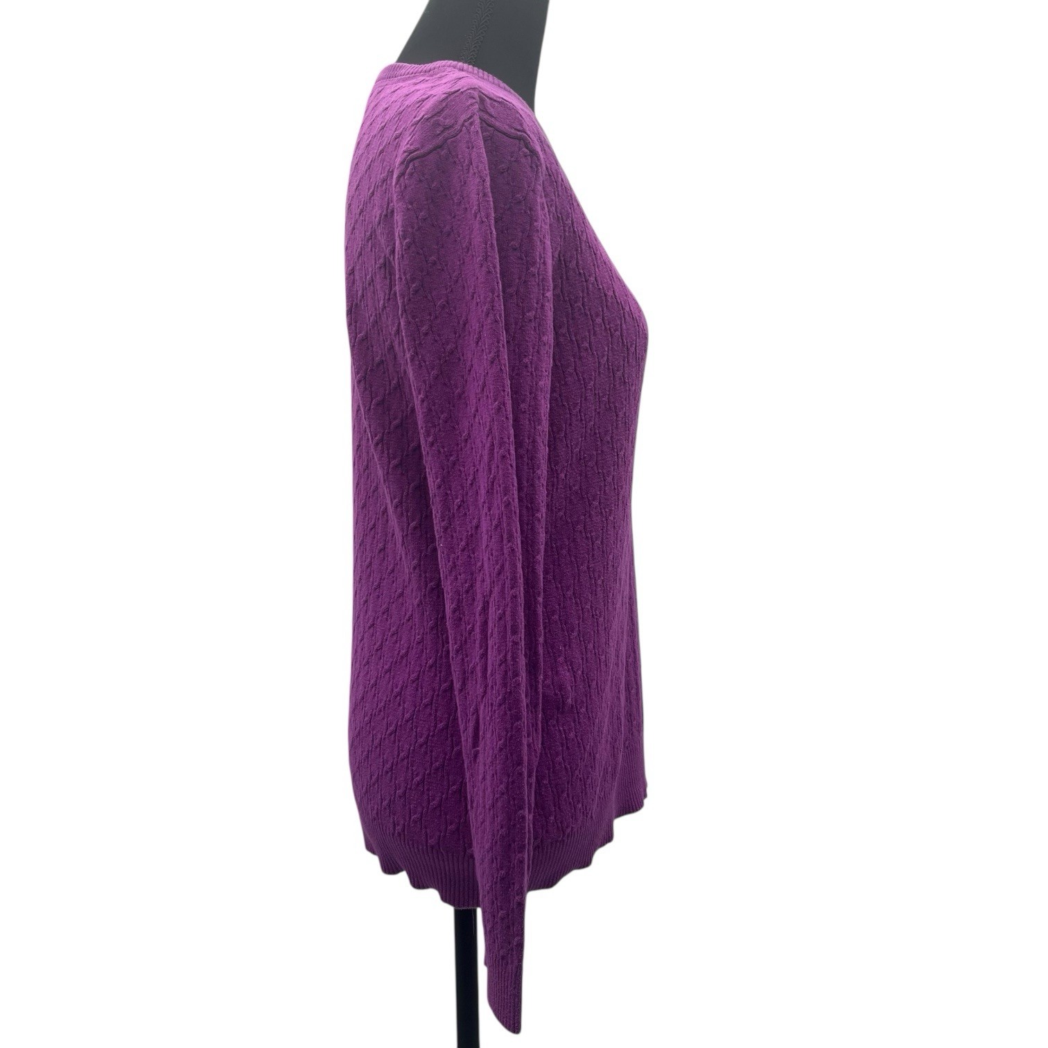 Basic Edition Women’s Pullover, Sweaters Size Lar… - image 4