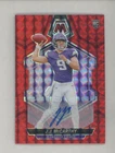 2024 Mosaic Red Mosaic Prizm #310 JJ McCarthy Vikings RC Rookie AUTO 195/199