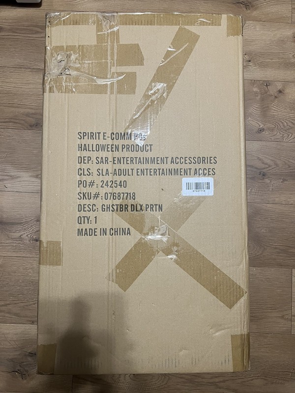 spirit halloween ghostbusters deluxe proton pack