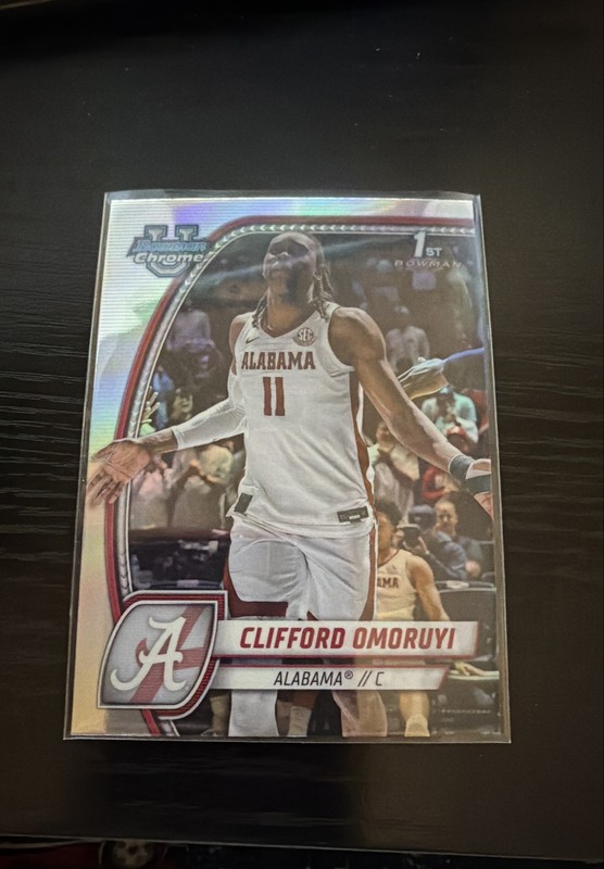 2024-25 Bowman University Chrome - Clifford Omoruyi #14 (RC)