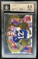1995 Pacific Crown Royale Jim Kelly #42 Bills BGS 8.5