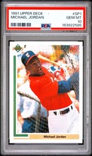 1991 UD #SP1 MICHAEL JORDAN PSA 10