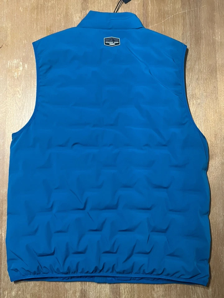 Chaleco pico recto plumón de ganso, grande, ¡nuevo! Foto 2 de 3