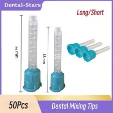 Dental Mixing Tips for Light Body Impression Material Green Long 90mm/Short 70mm