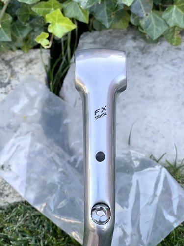 NOS Vintage Sakae FX Stem - 1” Quill Cantilever Cable Hole - Silver MTB 1980s - Picture 2 of 10