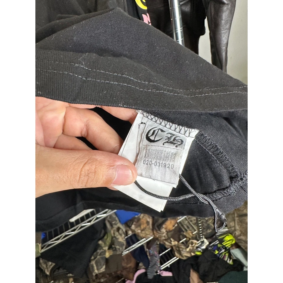 Chrome Hearts 长袖口袋 T 恤黑色多色交叉标志 S 码 — 第 4/4 张图片