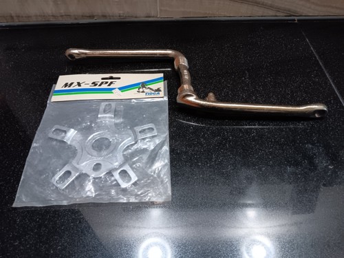 Manivelles BMX CRMO Old School 175 Mm, Acier Cr-Mo, Années 80/90 - Pour Pièces Ou Réparation