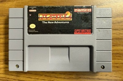 Pac-Man 2: The New Adventures (Super Nintendo, 1994) SNES Authentic Tested