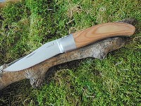 Laguiole Taschenmesser Mauco Klappmesser Holz Griff Edelstahlklinge Tan Neu!
