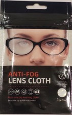 Anti Fog Lens Cloth Eyeglasses Cleaning Wipe Grey Fabric Reusable 400/600 times