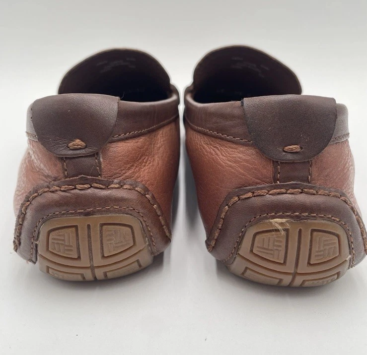 Mocasín de conducción Cole Haan de cuero marrón Somerset informal Preppy 11 Foto 3 de 4