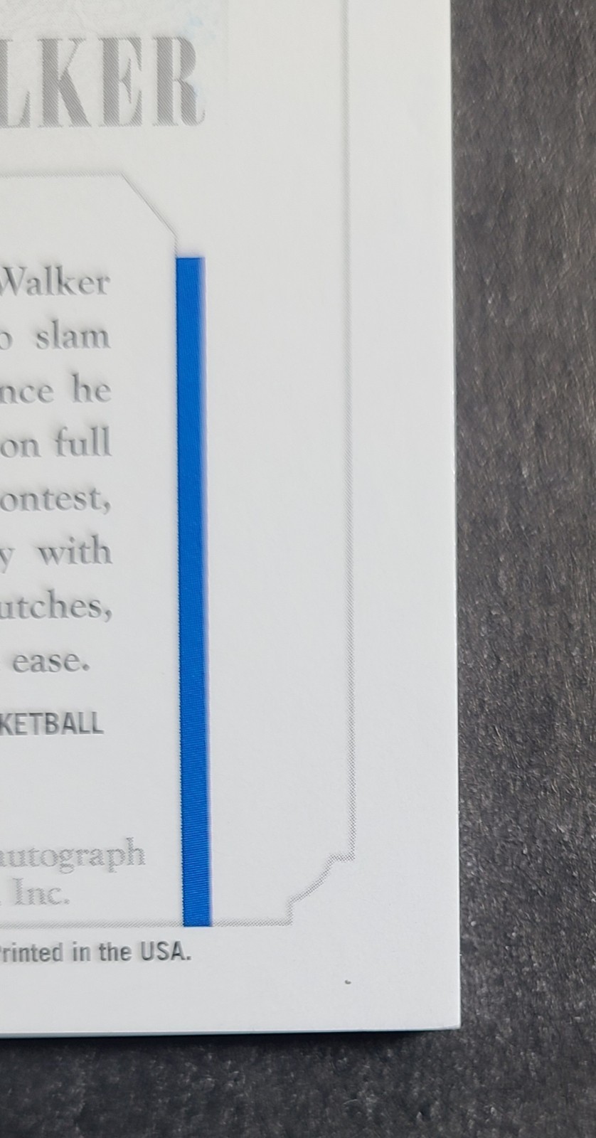 Panini 2014-15 National Treasures Kenny "Sky" Walker SM-KW Auto Patch /25 view 10