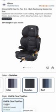 Chicco Onsidian Kidfit Cleartex Plus Car seat