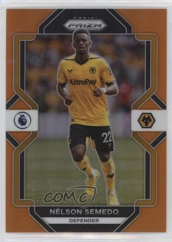 2022-23 Panini Prizm Premier League Orange Prizm 5/15 Nelson Semedo #245