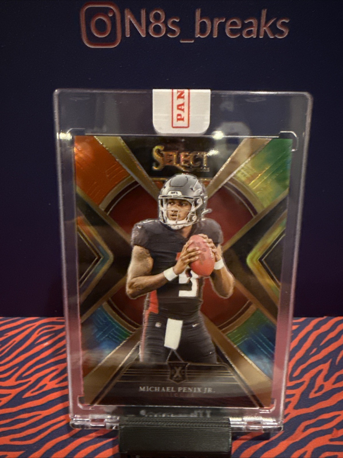 MICHAEL PENIX JR. - 2023 Select TIE DYE XRC ROOKIE RC 10/25 SEALED Falcons