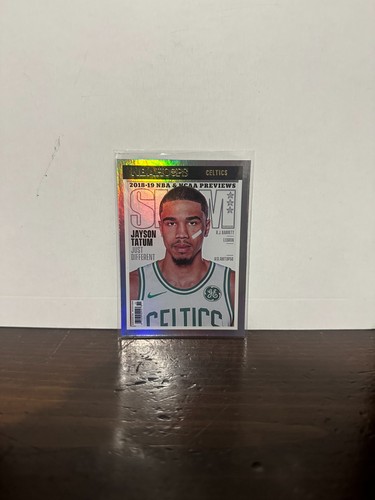 2021-2022 Panini NBA Hoops - Slam Jayson Tatum No. SLAM #218 Holo