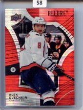 2021-22 Allure Red Rainbow Alex Ovechkin Capitals #43 Parallel