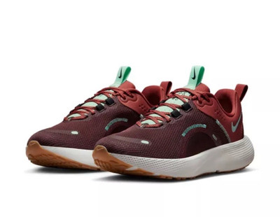 NIKE Women React Escape RN 2 Burgundy Crush DJ9976 600 SZ 9.5 No Box Top Save 