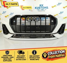 2018 - 2025 AUDI Q3 S LINE 83A COMPLETE FRONT BUMPER + GRILLS + SENSORS   (#C47)