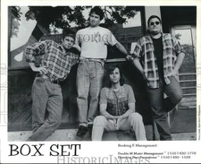 1995 Press Photo Members of Box Set, American folk rock band. - pip17738