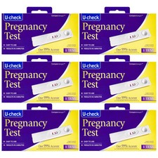 U-Check Pregnancy Test - Easy To Use, 99 Accurate, 6 Tests
