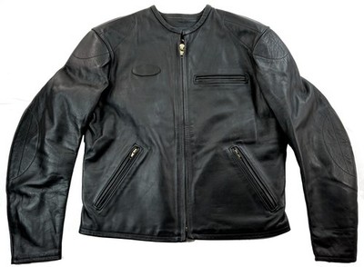 BATES ATLAS US Cafe Racer Biker Motorrad Lederjacke 52 L