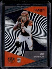 2020 Chronicles Joe Burrow Clear Vision Rookies RC Rookie #CV-1 Bengals
