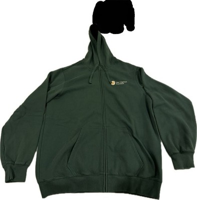 Sport-Tek Lake Linganore Association Full Zip Hoodie Green Men s XLT Fleece