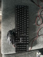 BlueFinger Gaming Keyboard and Mouse ComboGaming Mouse and Keyboard USB Wired