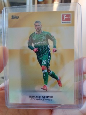 Topps 2026 Bundaslega 1/1 Numbered Romano Schmid Collectors Item. Seltene Karte Mint
