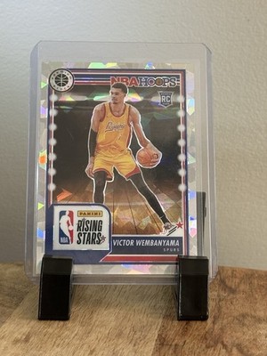 2023-24 Panini Nba Hoops Premium Stock - Rising Stars Victor Wembanyama #282 Ice