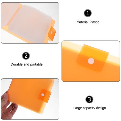 Estuche de almacenamiento de discos portátil de 1 pieza de 12 capacidades contenedor de DVD para almacenamiento en el hogar - Imagen 9 de 12