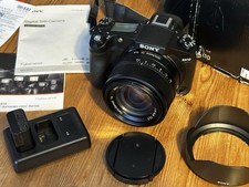 Sony CyberShot DSC-RX10 Digital Bridge Camera Working w/ Zeiss Lens
