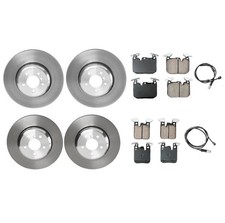 Akebono Front Rear M Sport Brake Kit Euro Pad Set Rotors For BMW F30 F32 F33 F34