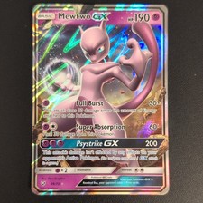 Pokémon Mewtwo GX Full Art Ultra Rare Holo Shining Legends 39/73 Basic 190 HP on eBay