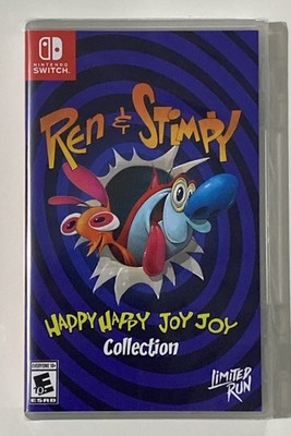 Ren and Stimpy Happy Happy Joy Joy Collection - LRG (Nintendo Switch) *Brandneu*