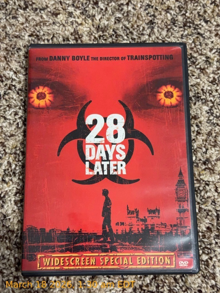 28 Days Later (DVD, 2003) Widescreen Special Edition