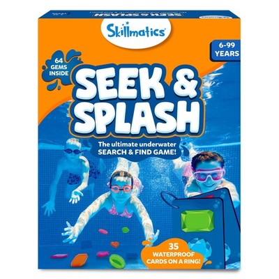 Pool Toys - Seek & Splash, Search & Find Water Game, Swimming Pool Dive Toy For