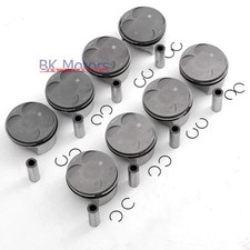 Set 8 pezzi pistoni motore con anelli per BMW 645Ci 745i X5 E60 E63 E53 N62B44 4,4L