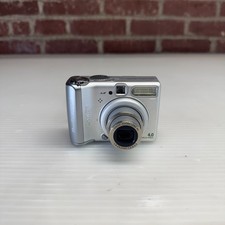 Canon PowerShot A520 4MP Digital Camera 4x Zoom Silver Parts Repair