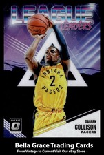 2018-19 Donruss Optic Darren Collison #7 Pacers League Leaders Purple Prizm NBA